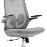 Leather office chair in different angles realistic set isolated vector