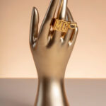 Set of Plated Stackable Rings