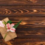 Decoration wooden present