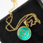 Shining Diva Fashion Latest Stylish Trendy Celebrity Inspired Designer Fancy Crystal Pendant Chain Necklace for Women and Girls